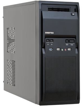 Chieftec LG-01B-OP Case Midi Tower Nero - Supporto ATX e Micro-ATX, Ventole 80/120 mm