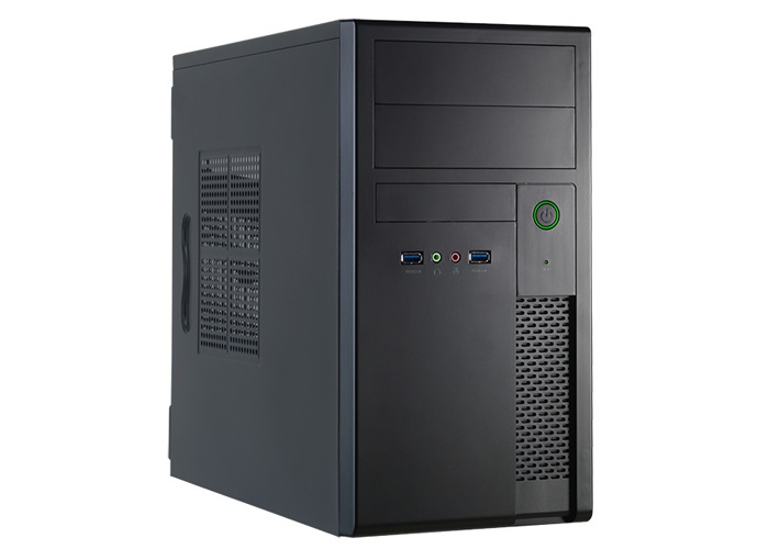 Chieftec XT-01B Mini Tower con Alimentatore 350W, SECC, Micro ATX, Nero