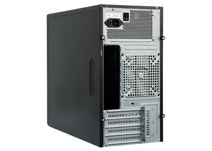 Chieftec XT-01B Mini Tower con Alimentatore 350W, SECC, Micro ATX, Nero