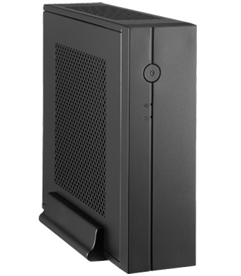 Chieftec IX-01B-120W Case Mini-Tower Small Form Factor (SFF) Nero con Alimentazione 120W