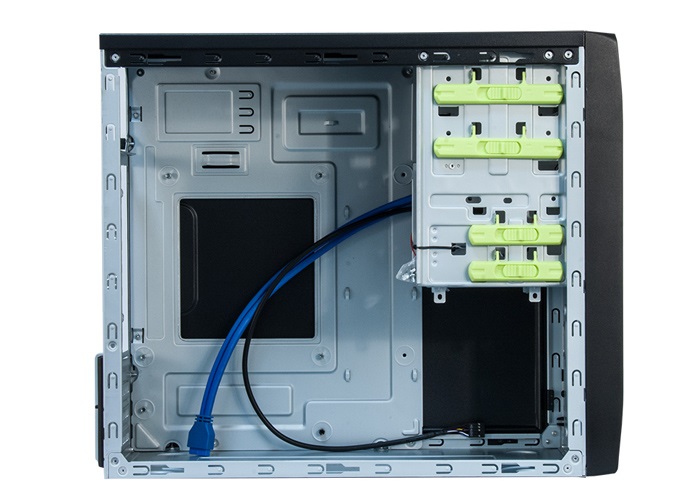 Chieftec CT-04B-350GPB Case per Computer Nero con Alimentatore 350W e Supporto Micro-ATX