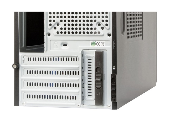 Chieftec CT-04B-350GPB Case per Computer Nero con Alimentatore 350W e Supporto Micro-ATX