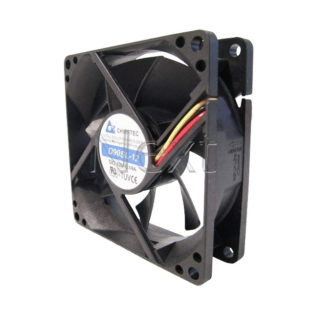 Chieftec AF-0925PWM Ventola Case 90mm - 30~37dBA, 35 CFM, Velocità Variabile da BIOS, Nero