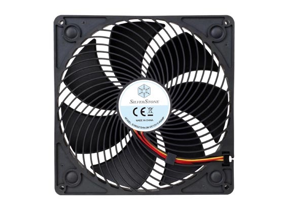 Silverstone AP181 Ventilatore per Case 180mm Nero - Air Penetrator 700/1200rpm