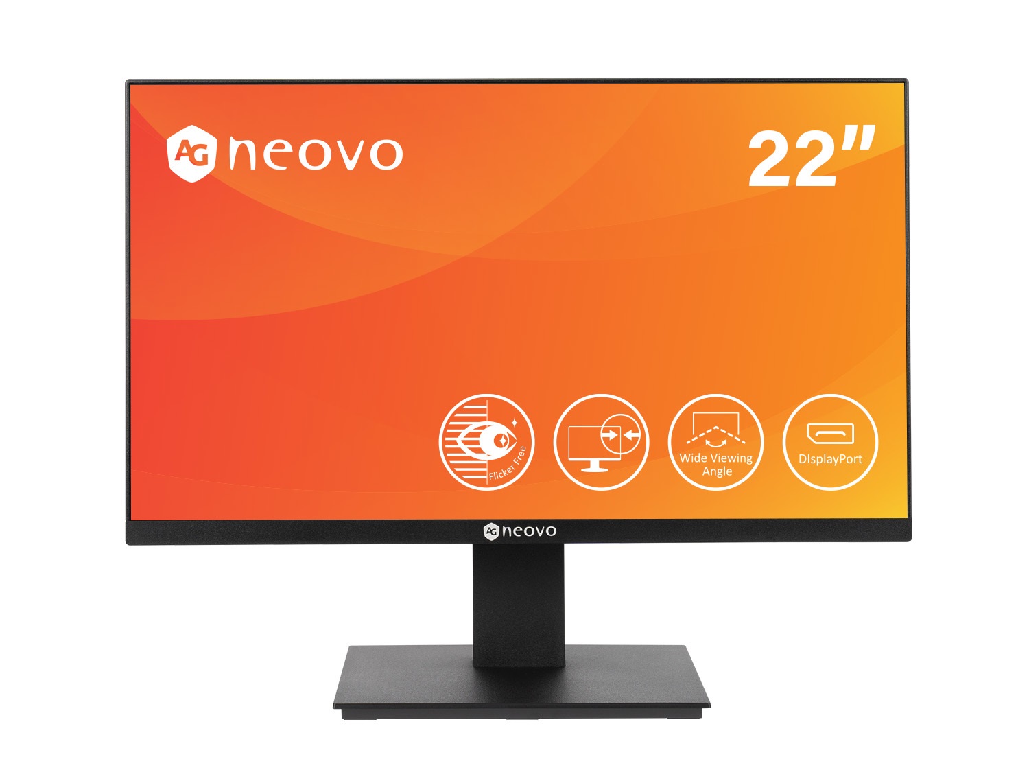 AG Neovo LA-2202 LED Display 54,6 cm (21.5') Full HD 1920 x 1080 LCD Nero