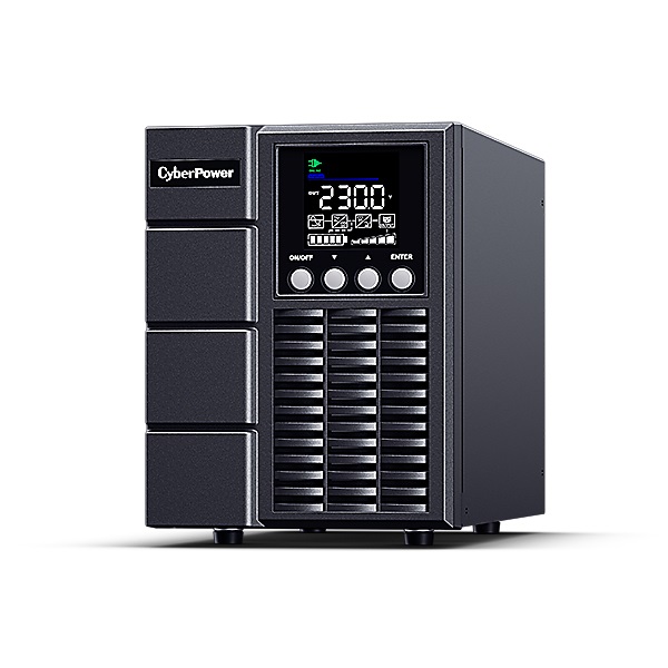 CyberPower OLS1000EA Gruppo di Continuità (UPS) Doppia Conversione Online 1000 VA 900 W con Onda Sinusoidale Pura e 3 Prese AC