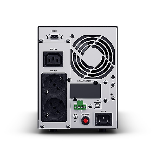 CyberPower OLS1000EA Gruppo di Continuità (UPS) Doppia Conversione Online 1000 VA 900 W con Onda Sinusoidale Pura e 3 Prese AC