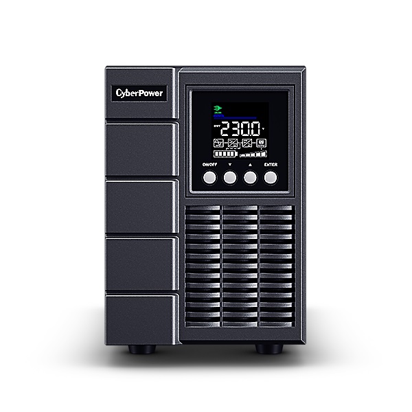 CyberPower OLS1500EA Gruppo di Continuità (UPS) Doppia Conversione Online 1,5 kVA 1350 W 4 Prese AC - Nero