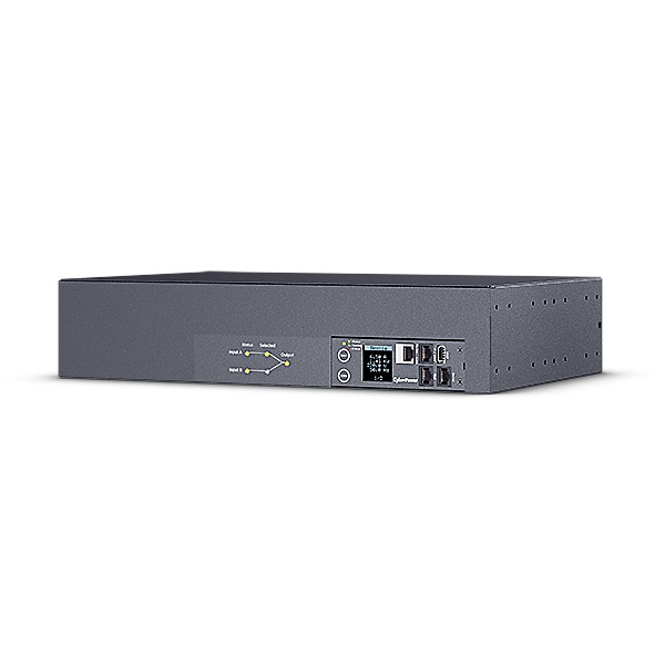 CyberPower PDU44302 Unità di Distribuzione dell'Energia (PDU) 18 Presa AC 2U Nero - DUAL-BANK SWITCHED AUTOMATIC - TRANSFER SWITCH (ATS) 32A 16XC13