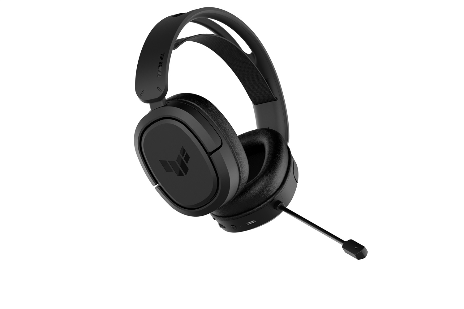 ASUS TUF Gaming H1 Wireless Auricolare A Padiglione Nero con Audio Surround 7.1 e Connessione USB-C
