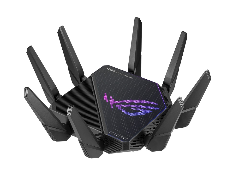 ASUS ROG Rapture GT-AX11000 Pro Router Wireless Tri Band Wi-Fi 6 Gigabit Ethernet 2.4 GHz/5 GHz/5 GHz Nero