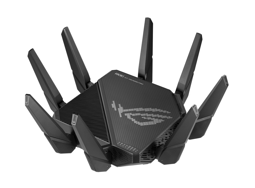 ASUS ROG Rapture GT-AX11000 Pro Router Wireless Tri Band Wi-Fi 6 Gigabit Ethernet 2.4 GHz/5 GHz/5 GHz Nero