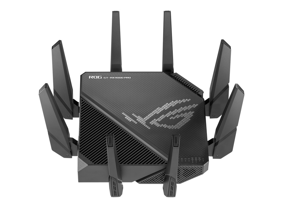 ASUS ROG Rapture GT-AX11000 Pro Router Wireless Tri Band Wi-Fi 6 Gigabit Ethernet 2.4 GHz/5 GHz/5 GHz Nero