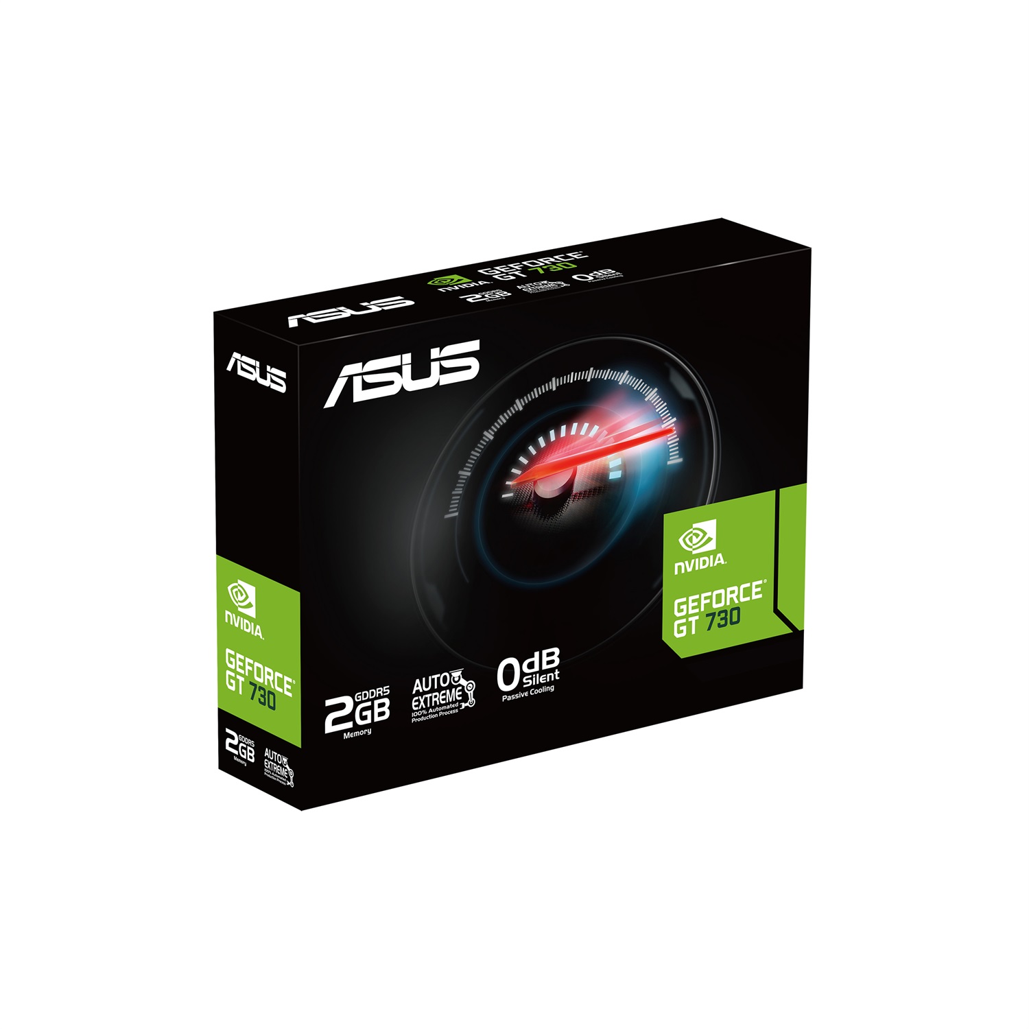 ASUS GT730-4H-SL-2GD5 NVIDIA GeForce GT 730 2 GB GDDR5 - 4 porte HDMI, raffreddamento passivo, risoluzione 3840 x 2160