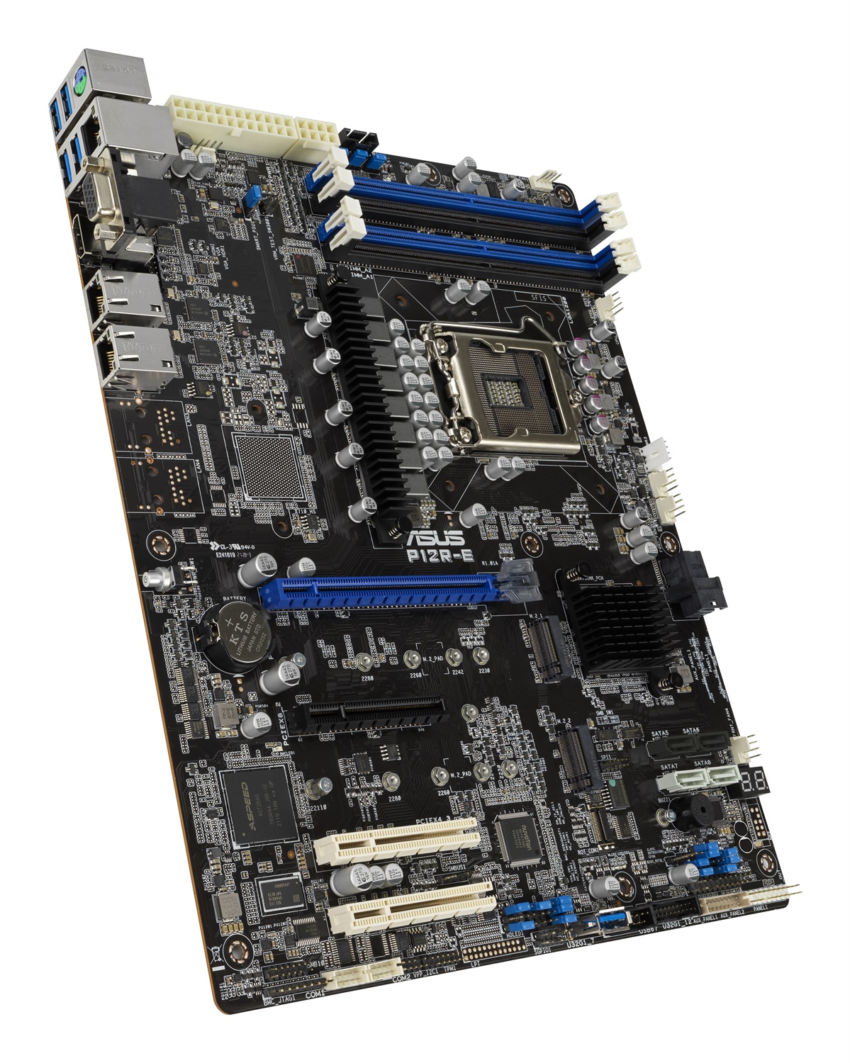 ASUS P12R-E Scheda Madre ATX LGA 1200 con Supporto per Processori Intel® Xeon® e Memoria DDR4 fino a 128 GB
