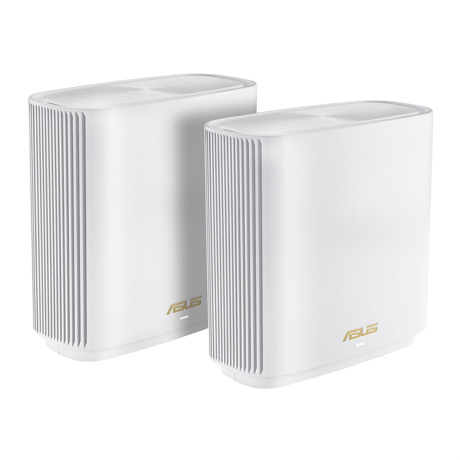ASUS ZenWiFi AX (XT9) AX7800 2er Set Bianco - Sistema Mesh Wi-Fi 6 Tri-Band (2.4 GHz/5 GHz/5 GHz) fino a 530 m², 7.8 Gbps, Controllo Genitori, Porta 2.5G