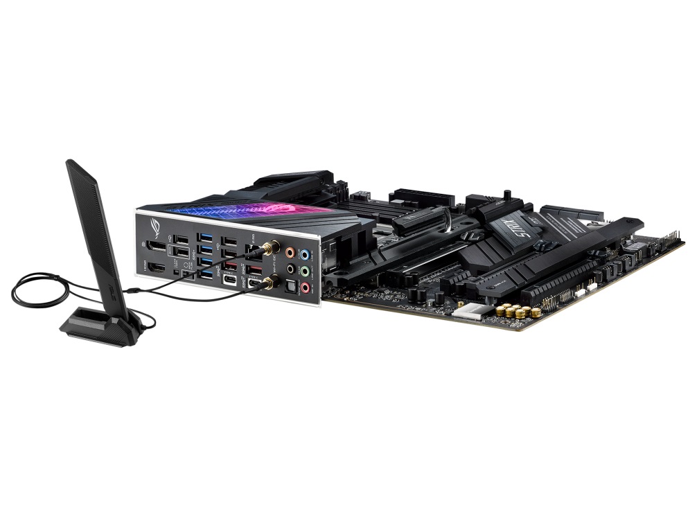 ASUS ROG STRIX Z690-E GAMING WIFI Scheda Madre ATX LGA 1700, Intel Z690, DDR5, PCI 5.0, WiFi 6E, 4x M.2, Aura Sync RGB