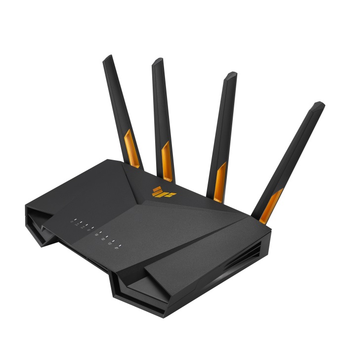 ASUS TUF Gaming AX3000 V2 Router Wireless Gigabit Ethernet Dual-band Wi-Fi 6 (802.11ax) 2402 Mbps Nero e Arancione