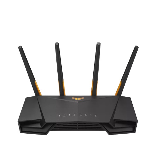 ASUS TUF Gaming AX3000 V2 Router Wireless Gigabit Ethernet Dual-band Wi-Fi 6 (802.11ax) 2402 Mbps Nero e Arancione