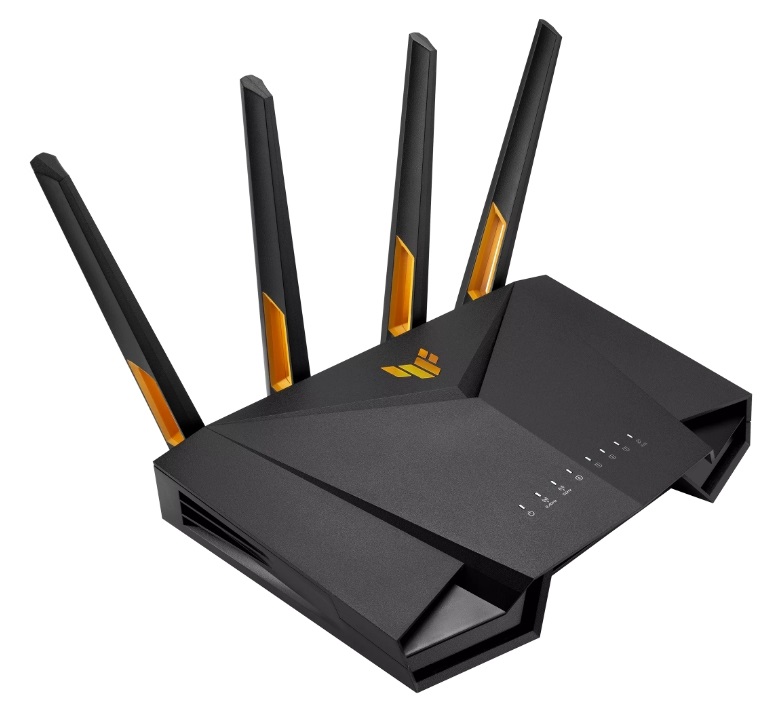 ASUS TUF-AX4200 Router Wireless Gigabit Ethernet Dual-band Wi-Fi 6 (2.4 GHz/5 GHz) Nero con AiMesh