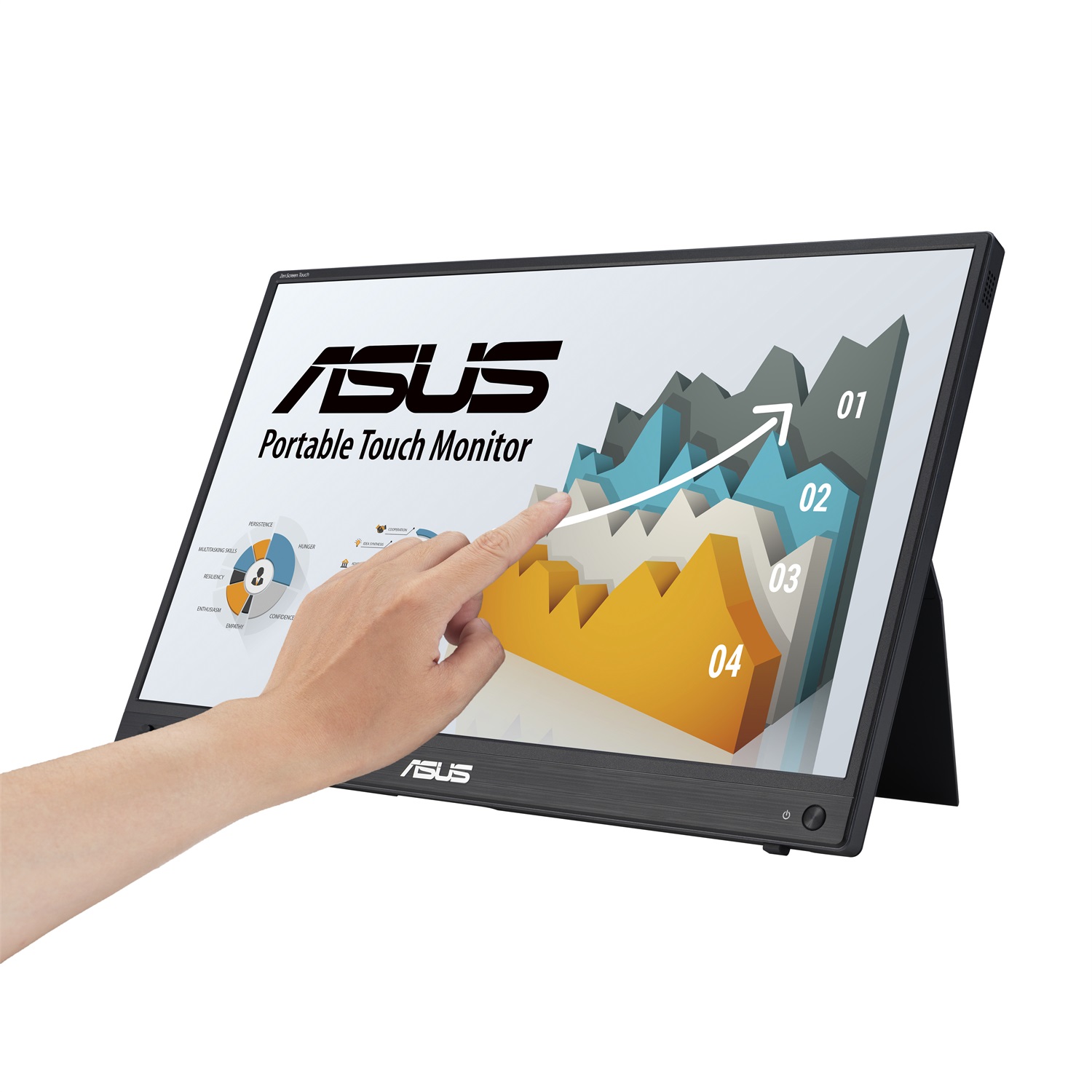 ASUS ZenScreen MB16AHT Monitor Portatile 15.6