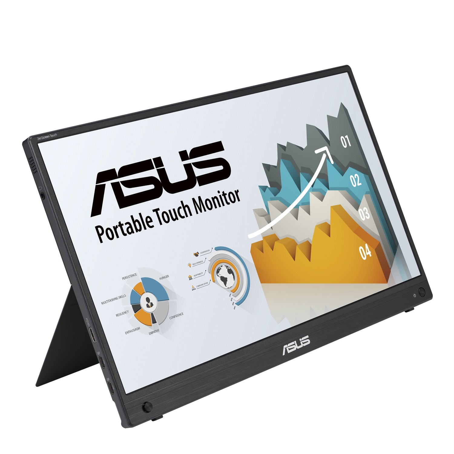 ASUS ZenScreen MB16AHT Monitor Portatile 15.6