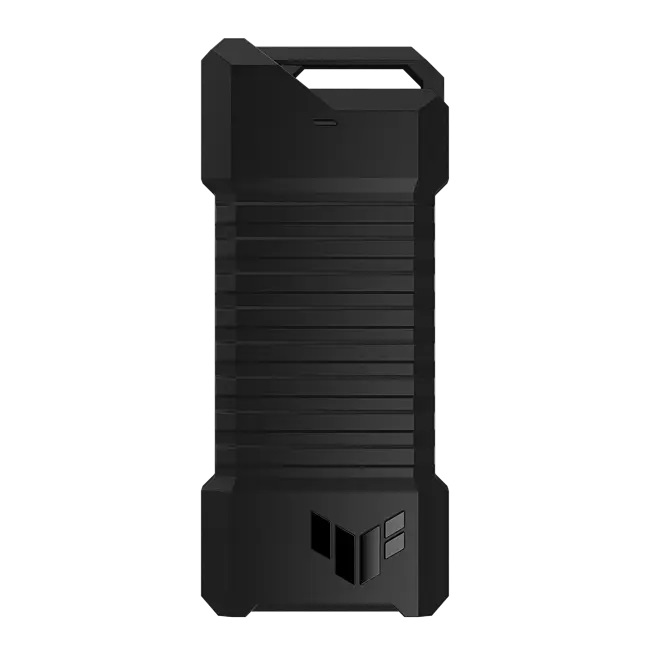 ASUS TUF Gaming A1 - Box Esterno SSD M.2, USB-C 3.2 Gen 2x1, Velocità 10Gbps, Resistente a Cadute e Acqua, Nero