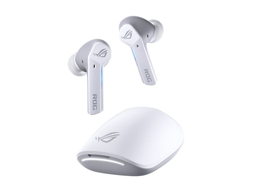 ASUS ROG Cetra True Wireless Moonlight White Cuffie Gaming In-ear Bluetooth TWS con Microfono e Resistenza IPX4