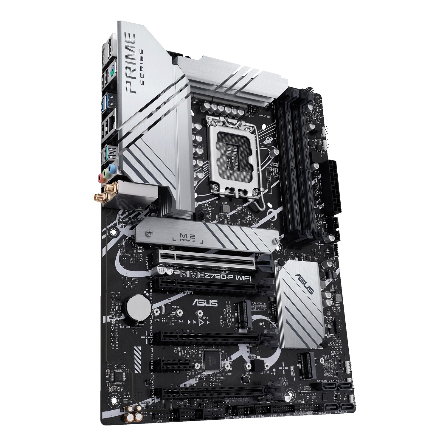 ASUS PRIME Z790-P WIFI Scheda Madre ATX Intel Z790 LGA 1700 con DDR5, PCIe 5.0, WiFi 6, Realtek 2.5Gb Ethernet e Aura Sync RGB