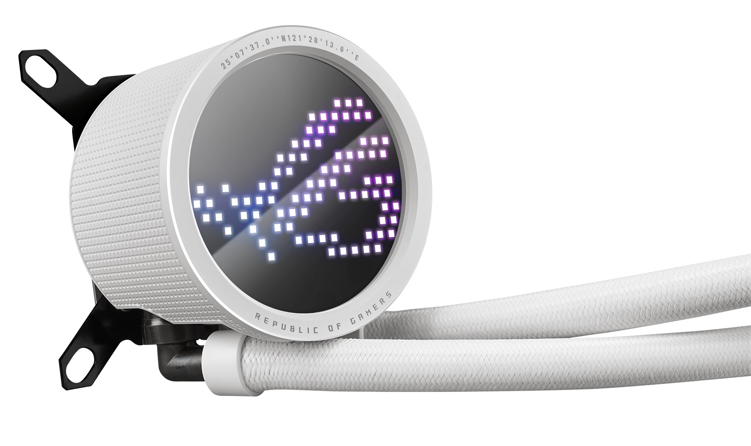 ASUS ROG Ryuo III 240 ARGB White Edition - Kit di raffreddamento a liquido 12 cm, 2200 Giri/min, 36,45 dB, Bianco