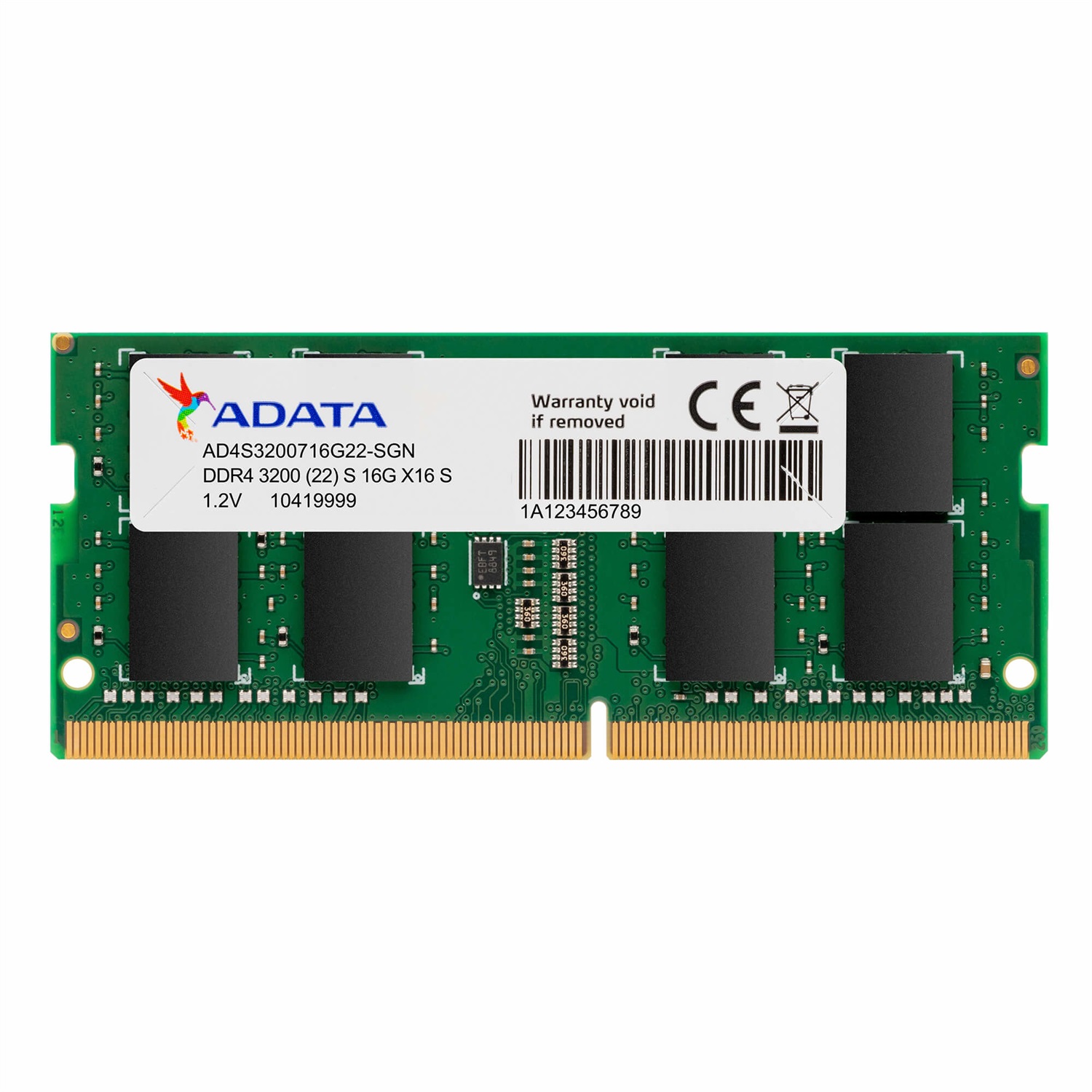 ADATA AD4S32008G22-SGN Memoria SODIMM 8 GB DDR4 3200 MHz CL22 1.2V