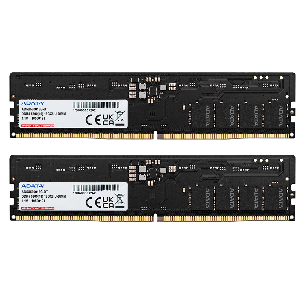 ADATA AD5U560032G-DT Memoria RAM 64 GB (2 x 32 GB) DDR5 5600 MHz CL46 DIMM