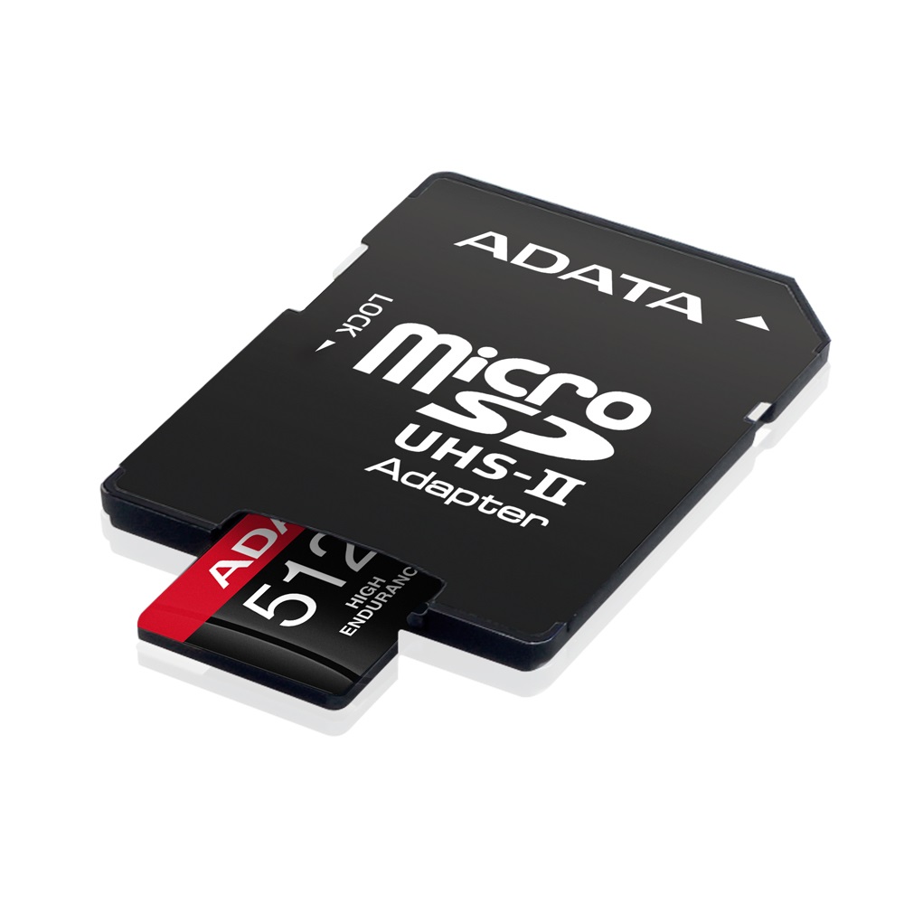ADATA High Endurance 512 GB MicroSDXC UHS-I Classe 10 V30 A2 - Velocità di lettura 100 MB/s, scrittura 85 MB/s