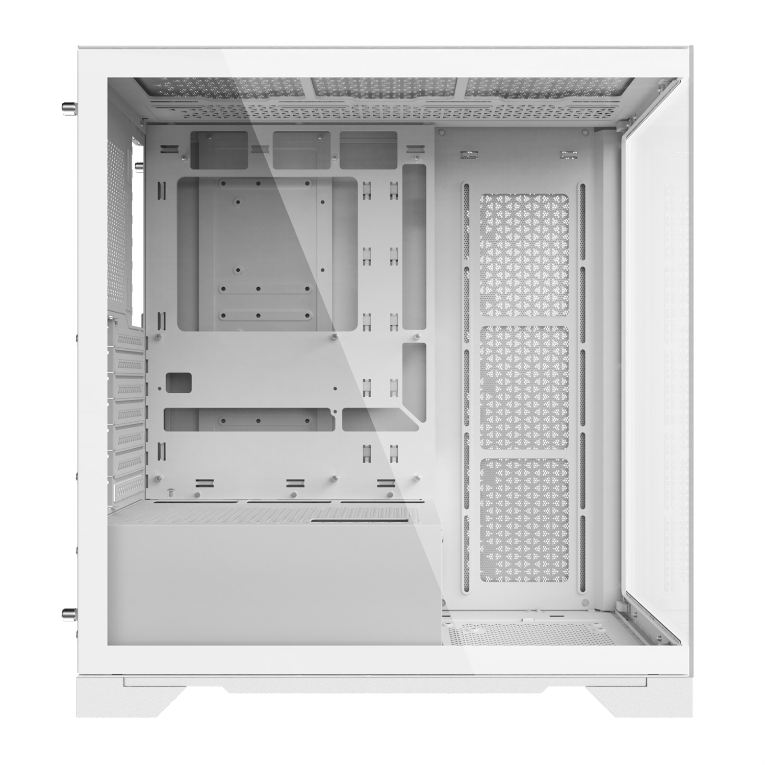 XPG INVADER X Midi Tower PC Bianco - Compatibile ATX, micro ATX, Mini-ITX, SPCC, Altezza CPU 17,5 cm