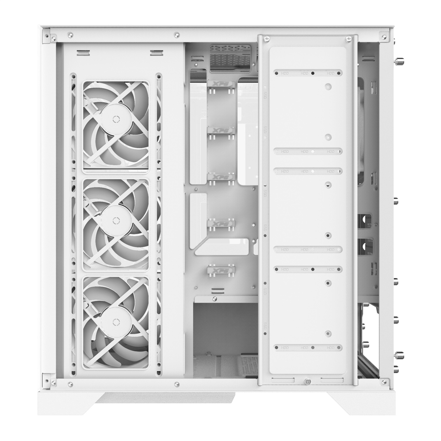 XPG INVADER X Midi Tower Bianco