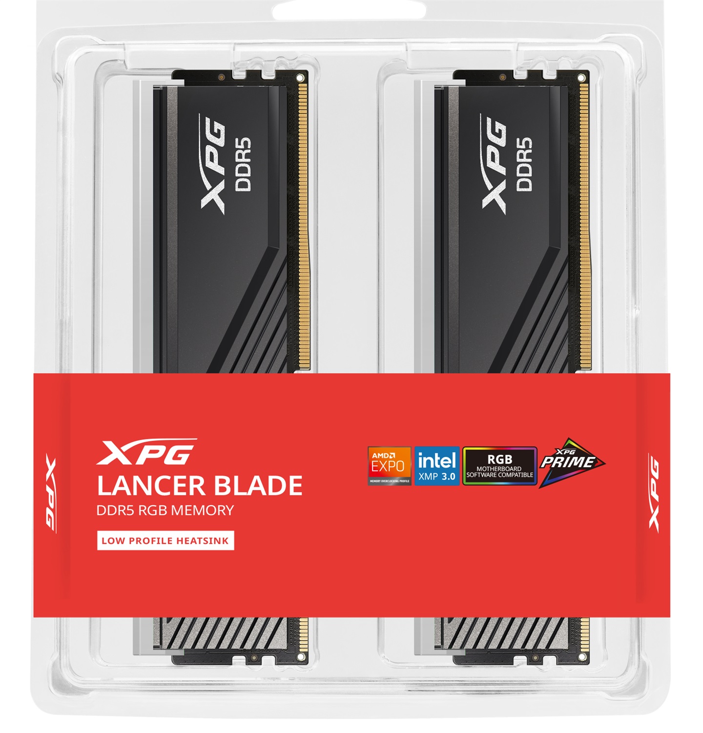 ADATA LANCER BLADE RGB 32 GB (2 x 16 GB) DDR5 6000 MHz CL30 - Memoria RAM 288-pin DIMM