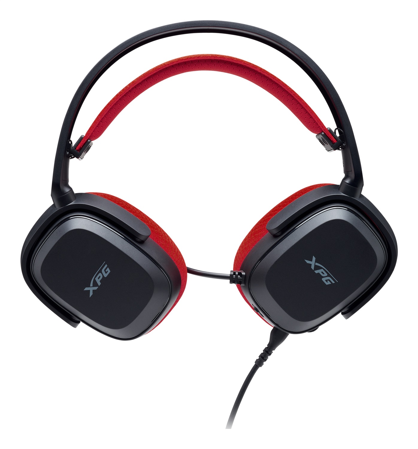 ADATA XPG PRECOG STUDIO - Cuffie da gioco Cablate con Suono Surround, Design Bilanciato, Nero/Rosso