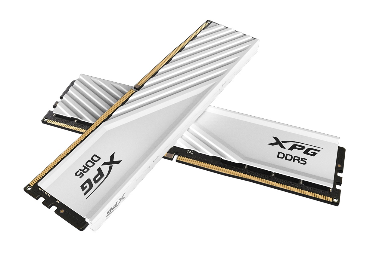 XPG Lancer Blade Memoria 64 GB (2 x 32 GB) DDR5 5600 MHz con Data Integrity Check - Bianco
