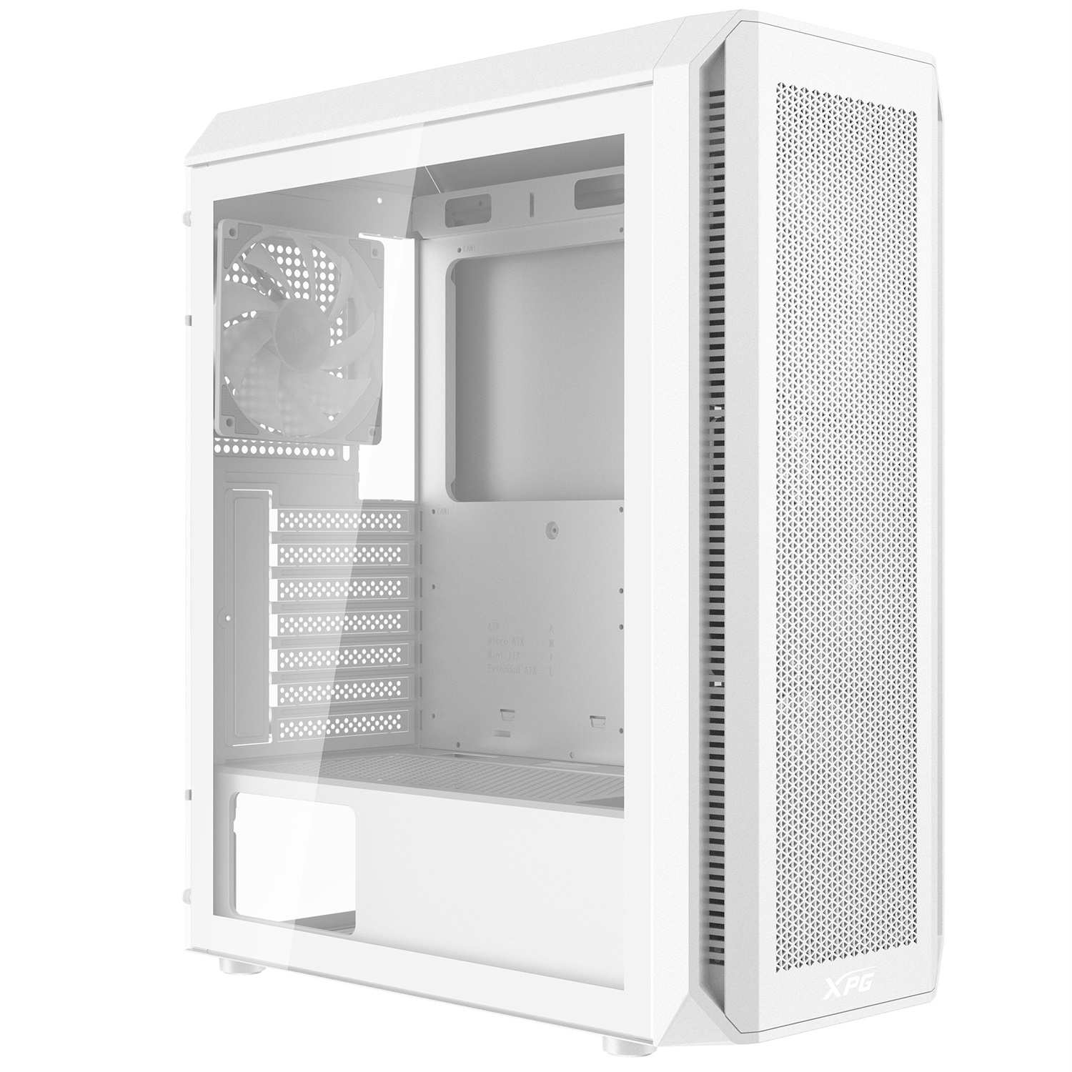 XPG VALOR AIR PLUS Midi Tower PC Bianco - Compatibile ATX, micro ATX, Mini-ITX, 3 Ventole 120 mm, Altezza Dissipatore 16 cm