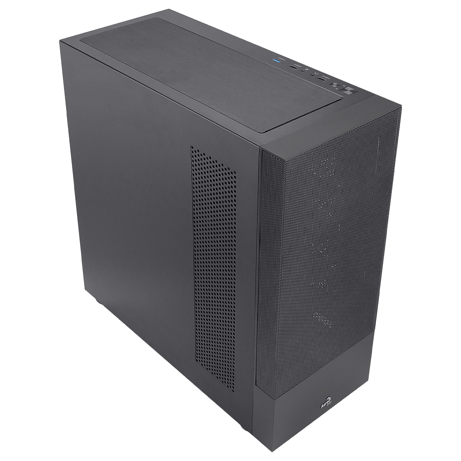 Aerocool Cipher Midi Tower Nero - Supporto ATX, Micro ATX, Mini ITX, Ventole 120/140 mm