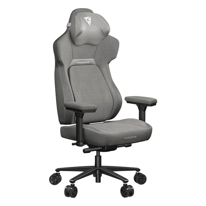 THUNDERX3 CORE Loft Sedia da Gaming Ergonomica Grigia con Reclinazione Sincrona