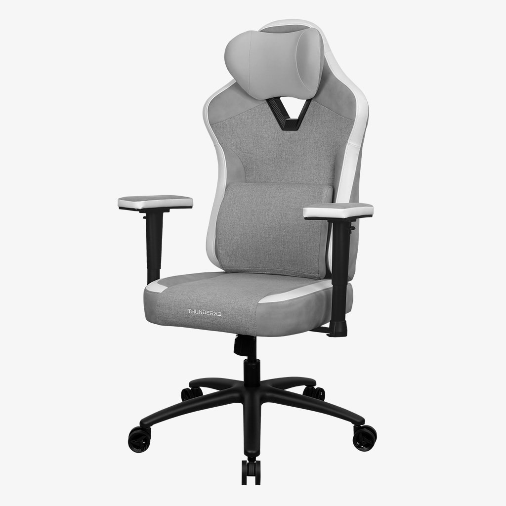 ThunderX3 EAZE Loft Sedia da Gaming Universale Ergonomica con Seduta Imbottita - Grigio