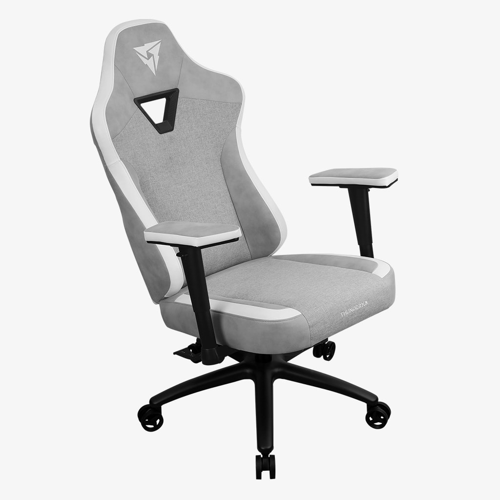 ThunderX3 EAZE Loft Sedia da Gaming Universale Ergonomica con Seduta Imbottita - Grigio