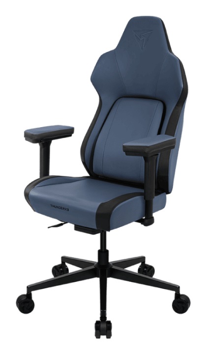 ThunderX3 Sedia Gaming CORE Smart Blu - Ergonomica, Supporto Automatico, Inclinazione Regolabile, Fino a 125kg