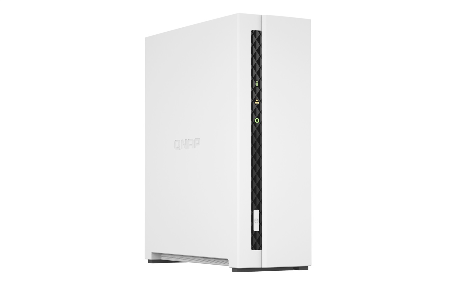 QNAP TS-133 NAS Tower 1 Bay ARM Quad-Core 1.8GHz, 2GB DDR4, 1 x SATA 6Gb/s, 1 x GbE, Bianco