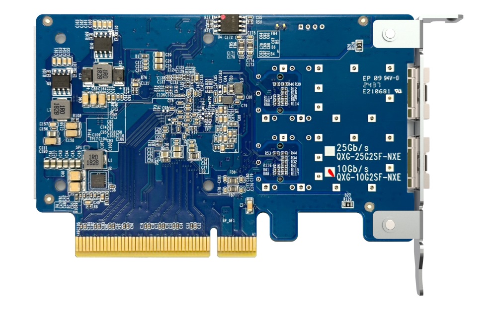 QNAP Scheda di espansione di rete QXG-10G2SF-NXE Dual-port 10GbE SFP PCIe 3.0 x8