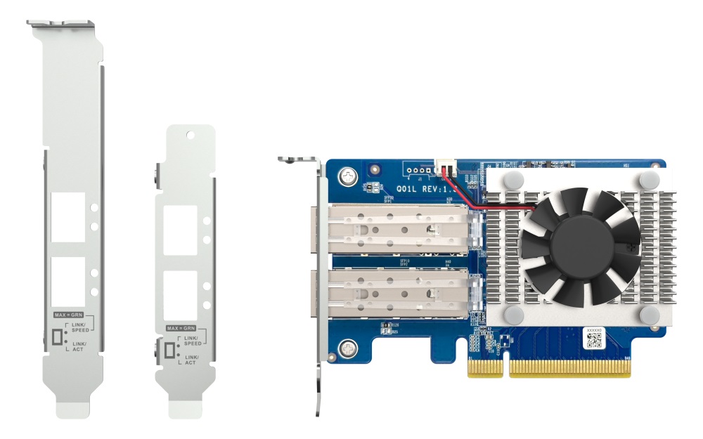 QNAP Scheda di espansione di rete QXG-10G2SF-NXE Dual-port 10GbE SFP PCIe 3.0 x8