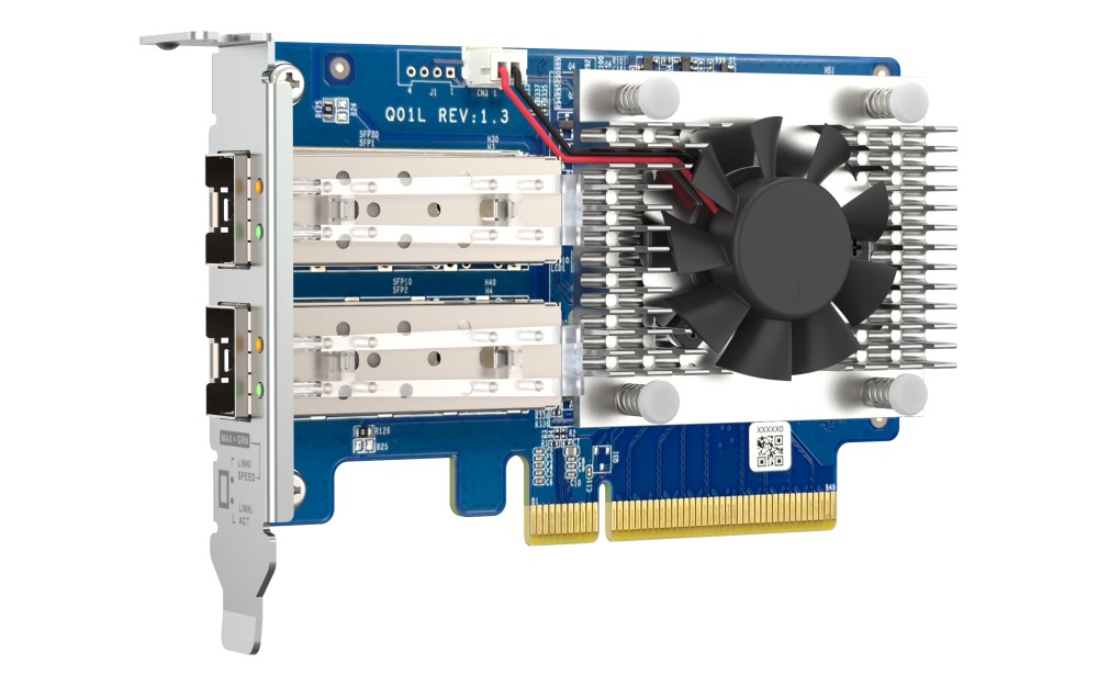 QNAP Scheda di espansione di rete QXG-10G2SF-NXE Dual-port 10GbE SFP PCIe 3.0 x8