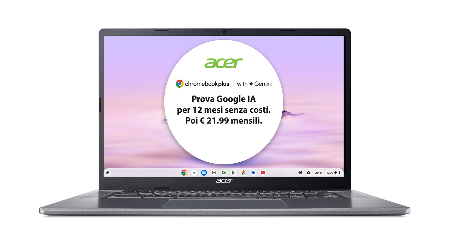 Acer Chromebook Plus 515 CB515-2H-34ZU - Laptop 15.6