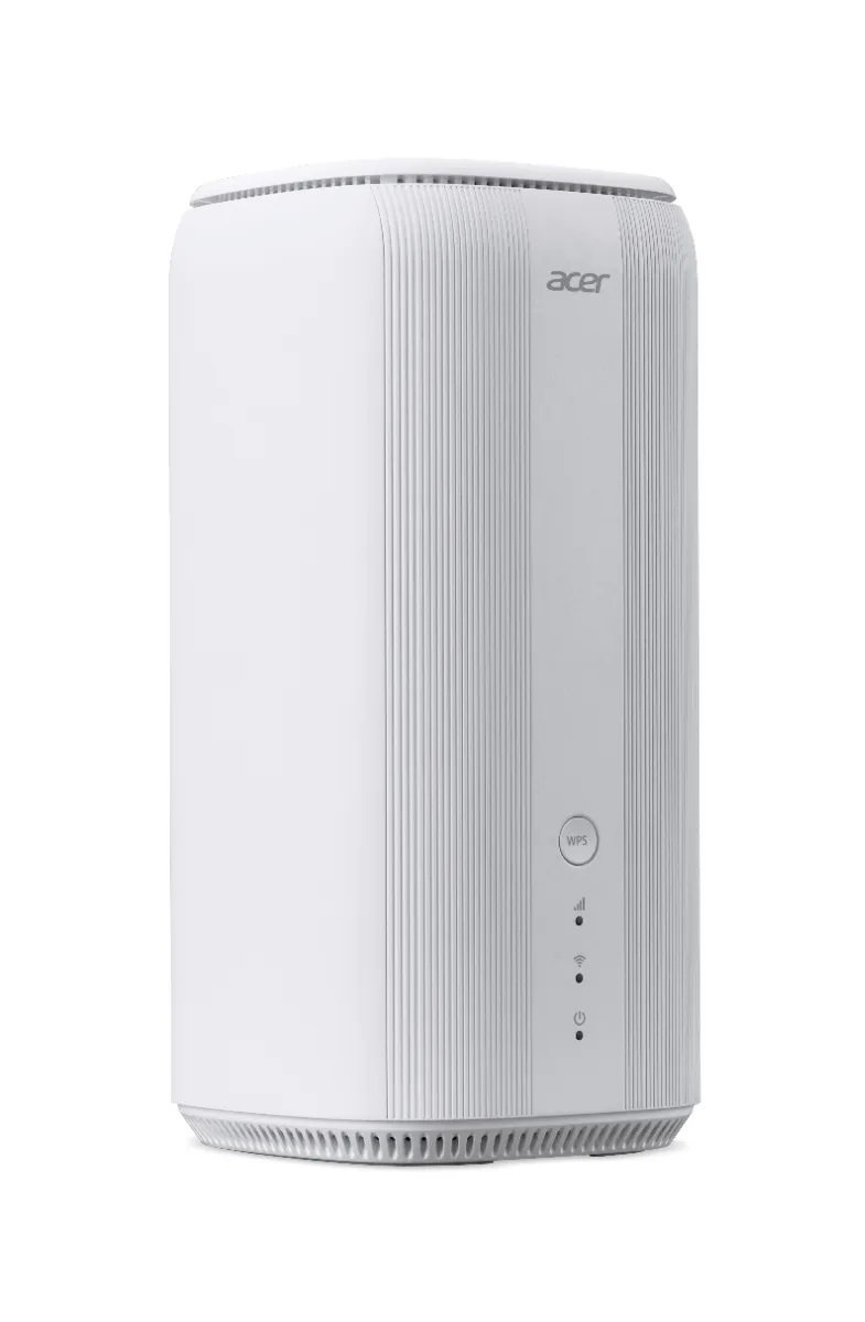 Acer Connect X6E Router 5G Wi-Fi 6E Tri-band (2,4 GHz/5 GHz/6 GHz) Gigabit Ethernet con NFC e tecnologia 4x4 MU-MIMO - Bianco